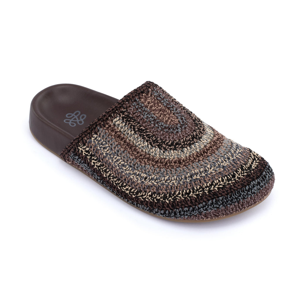 The Sak Bolinas Clog - Hand Crochet - Aspen Stripe