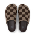 The Sak Bolinas Clog - Hand Crochet - Brown Check