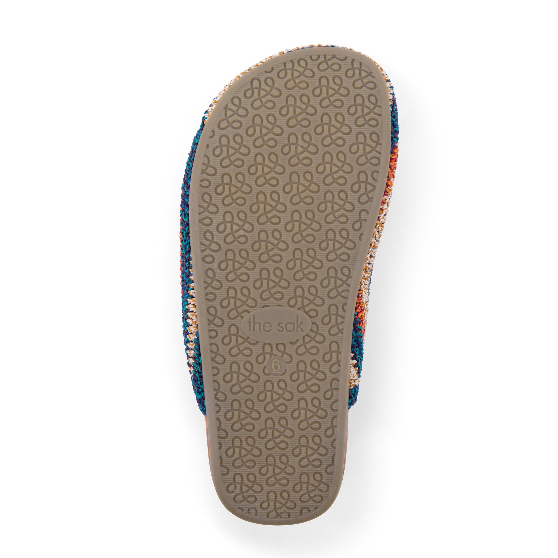 The Sak Bolinas Clog Crochet - Woodland Stripe