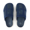 The Sak Bolinas Clog - Leather - Indigo Suede Patch