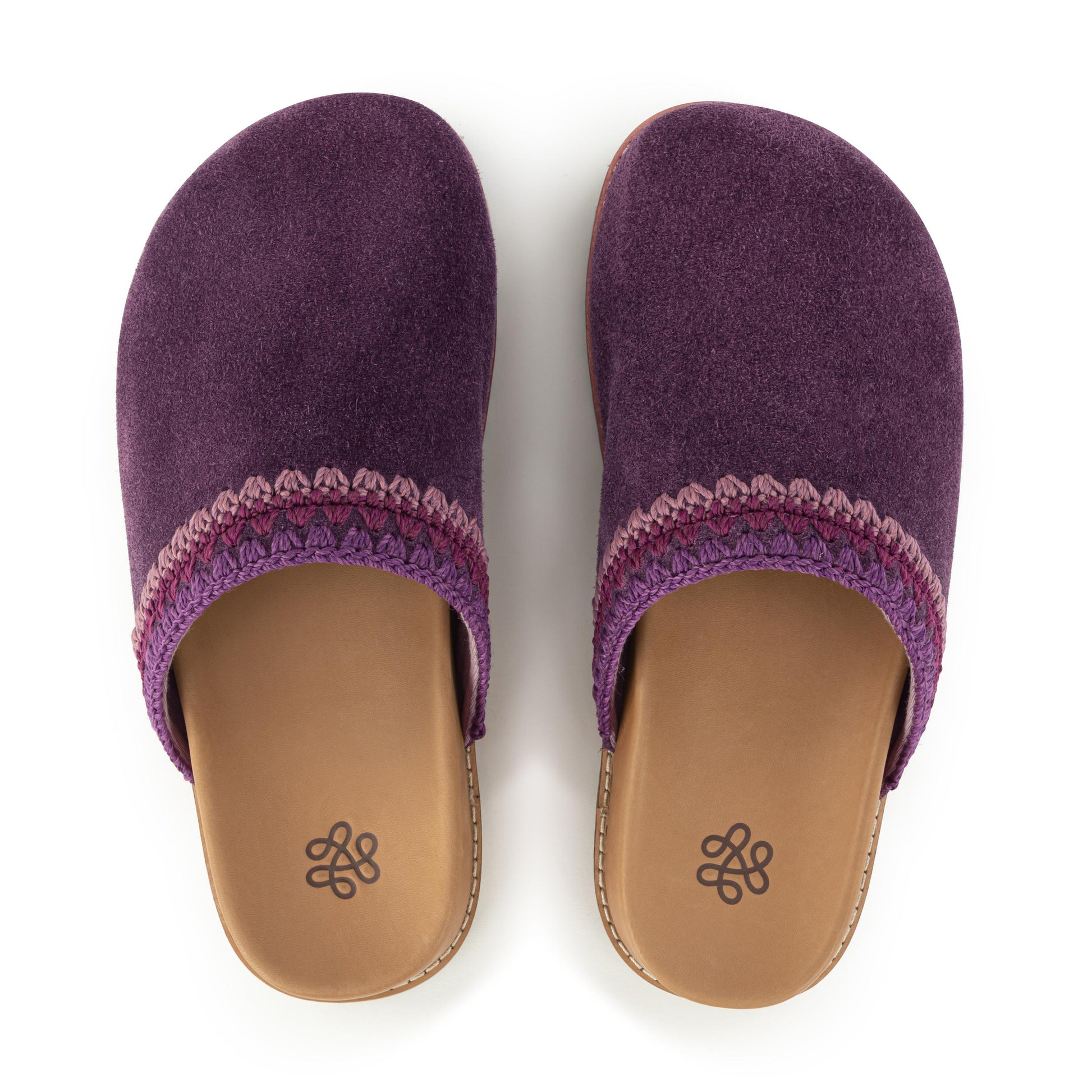 The Sak Bolinas Lug Sole Clog Leather - Aubergine Seminyak