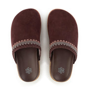Bolinas Lug Sole Clog - Leather - Mahogany Seminyak