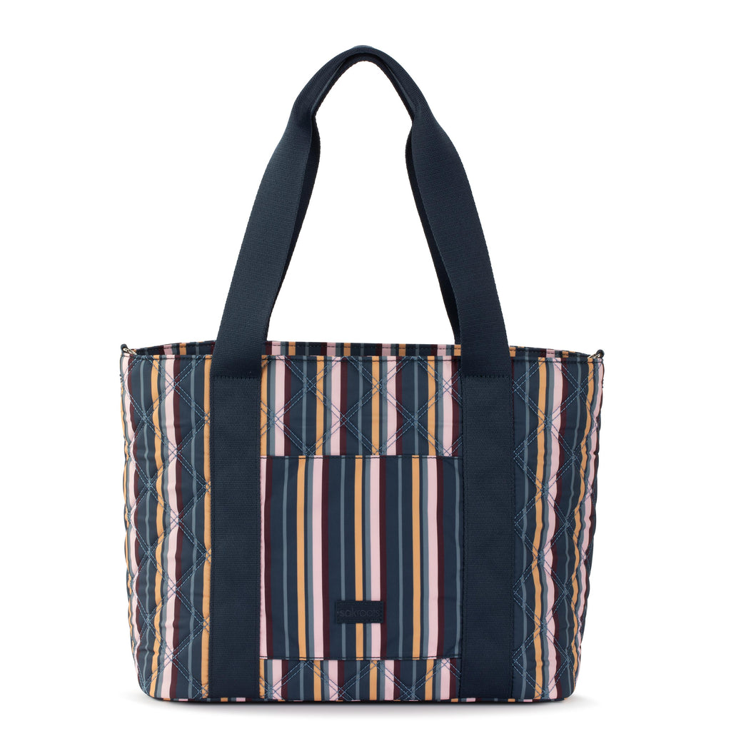 Sakroots Arlo Large Tote - EcoTwill - Vibrant Multi Diamond Quilted