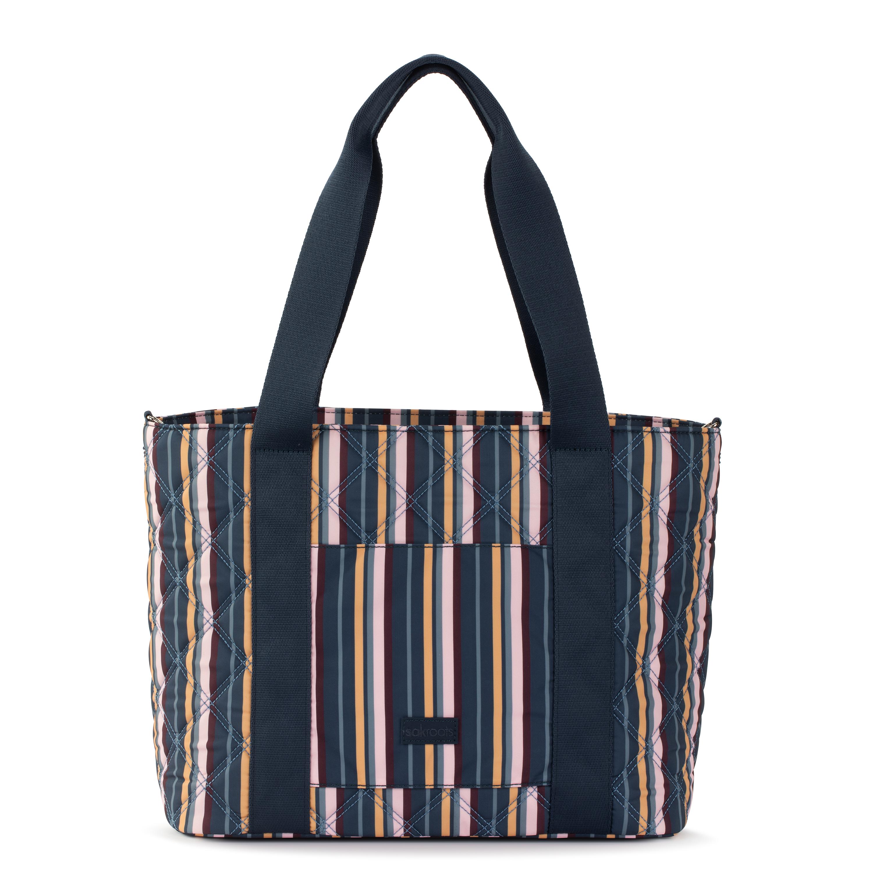 Sakroots Arlo Large Tote - EcoTwill - Vibrant Multi Diamond Quilted