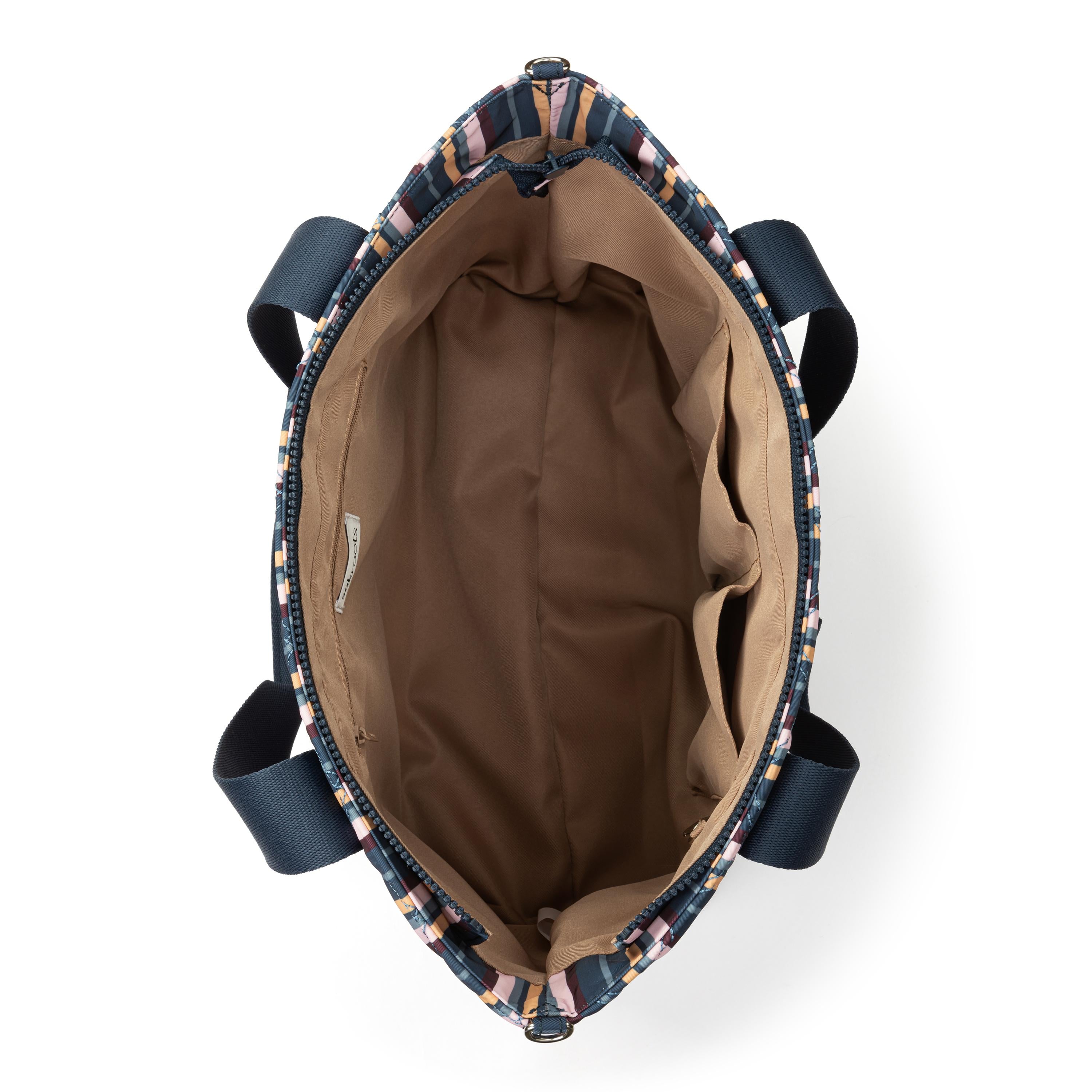 Sakroots Arlo Large Tote - EcoTwill - Vibrant Multi Diamond Quilted