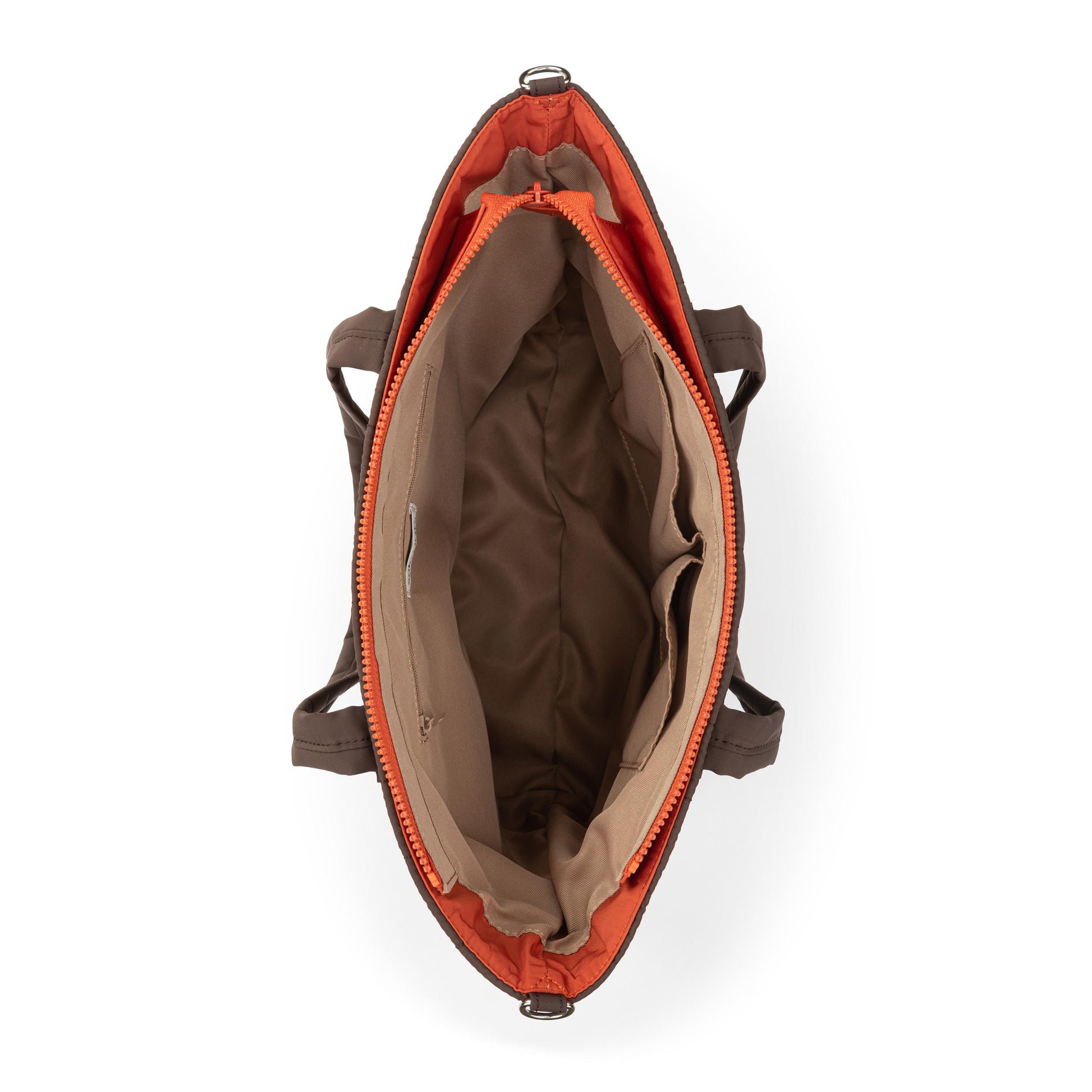 Sakroots Willow Shoulder Tote EcoTwill - Mahogany Woven Quilted