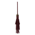 The Sak Cypress Tassel Dangle - Leather - Black Cherry