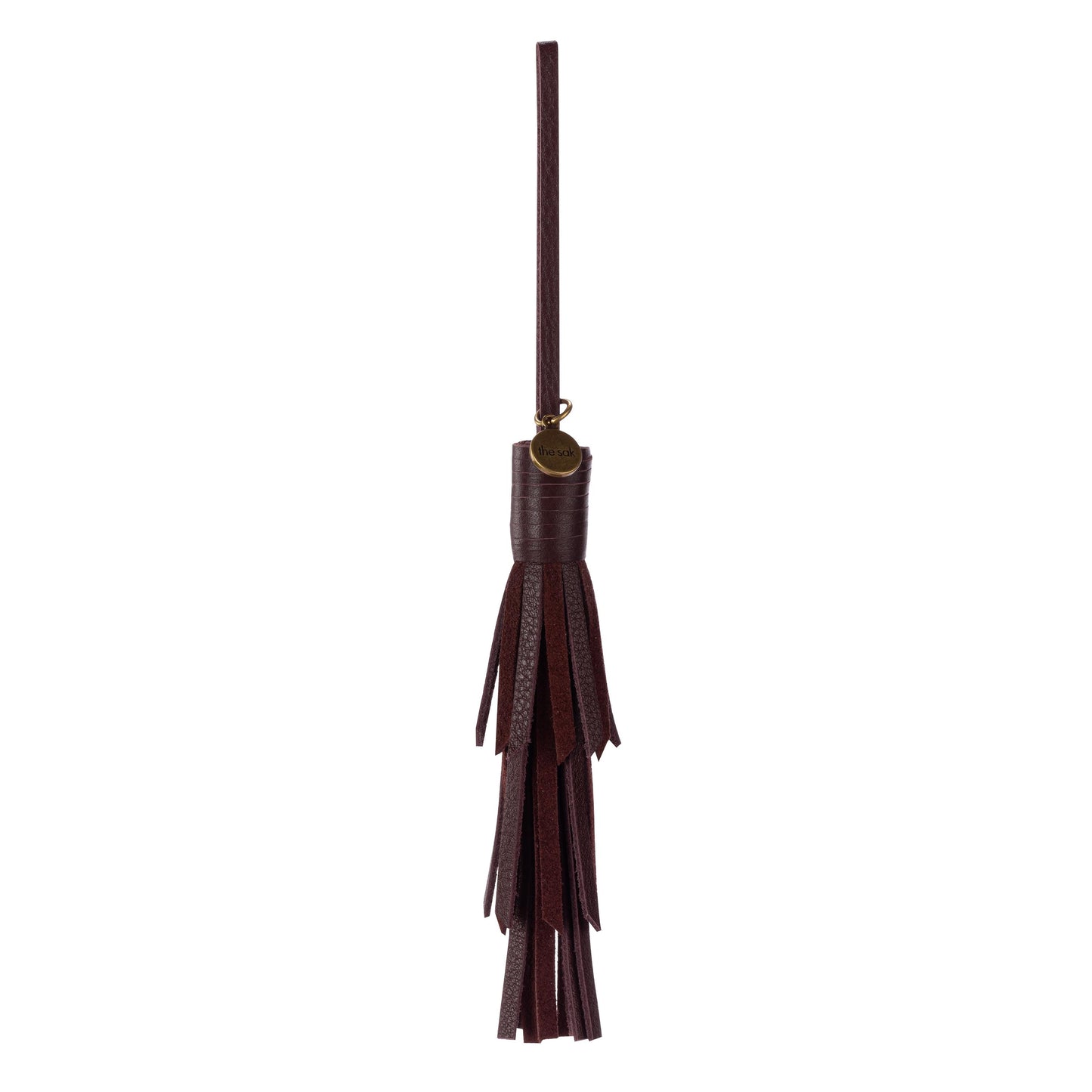 The Sak Cypress Tassel Dangle Leather - Mahogany