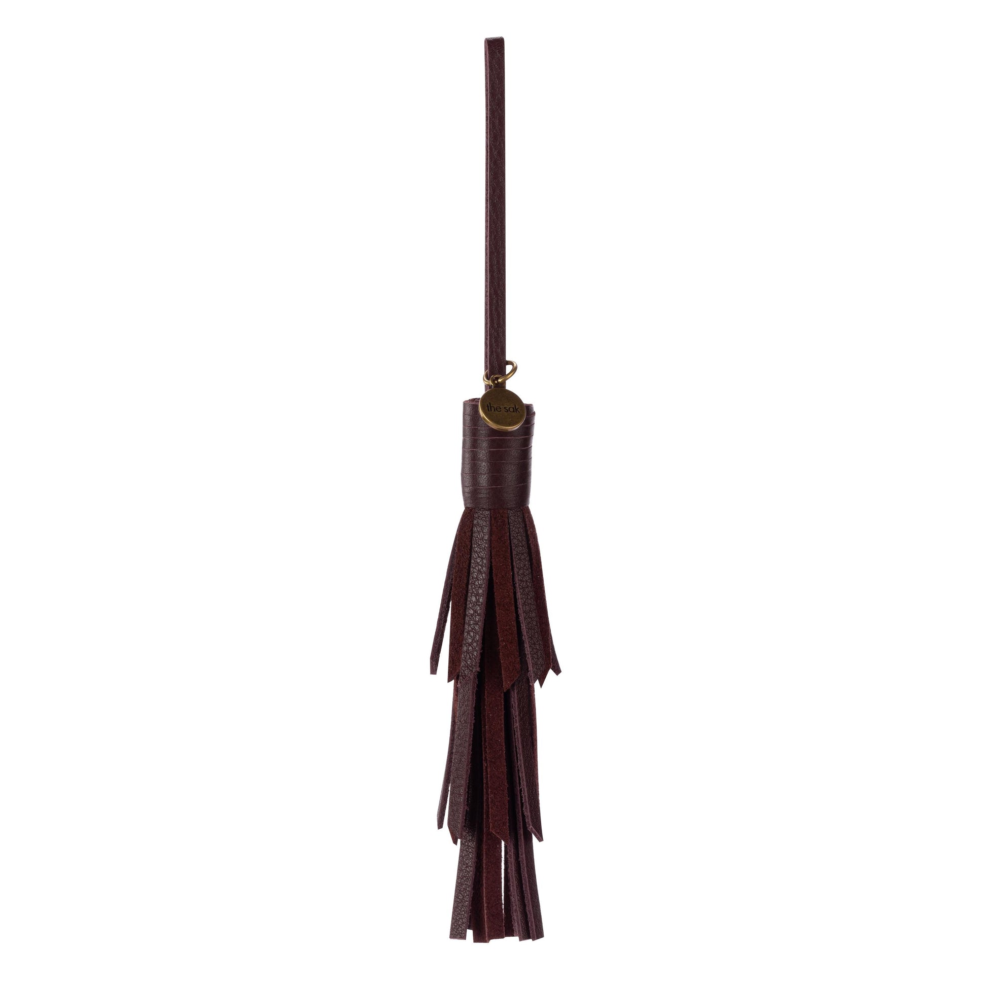 The Sak Cypress Tassel Dangle Leather - Mahogany