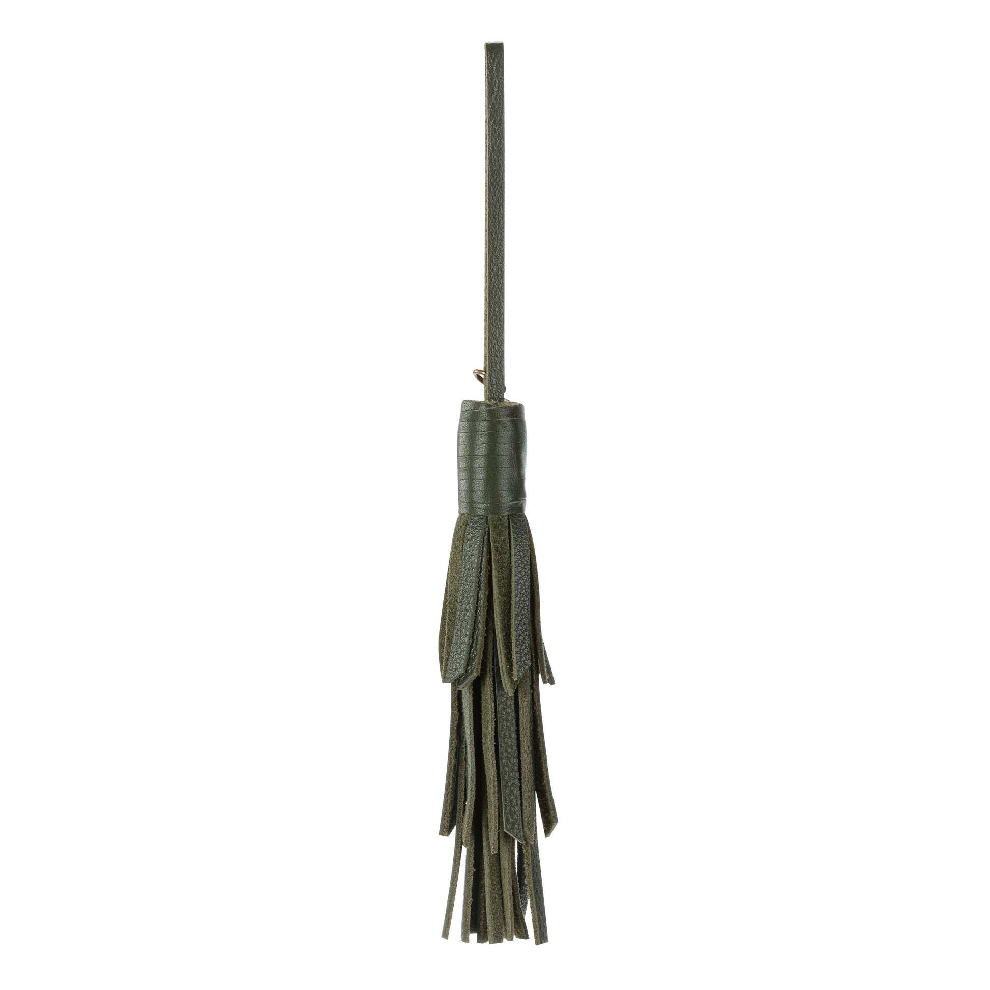 The Sak Cypress Tassel Dangle Leather - Moss