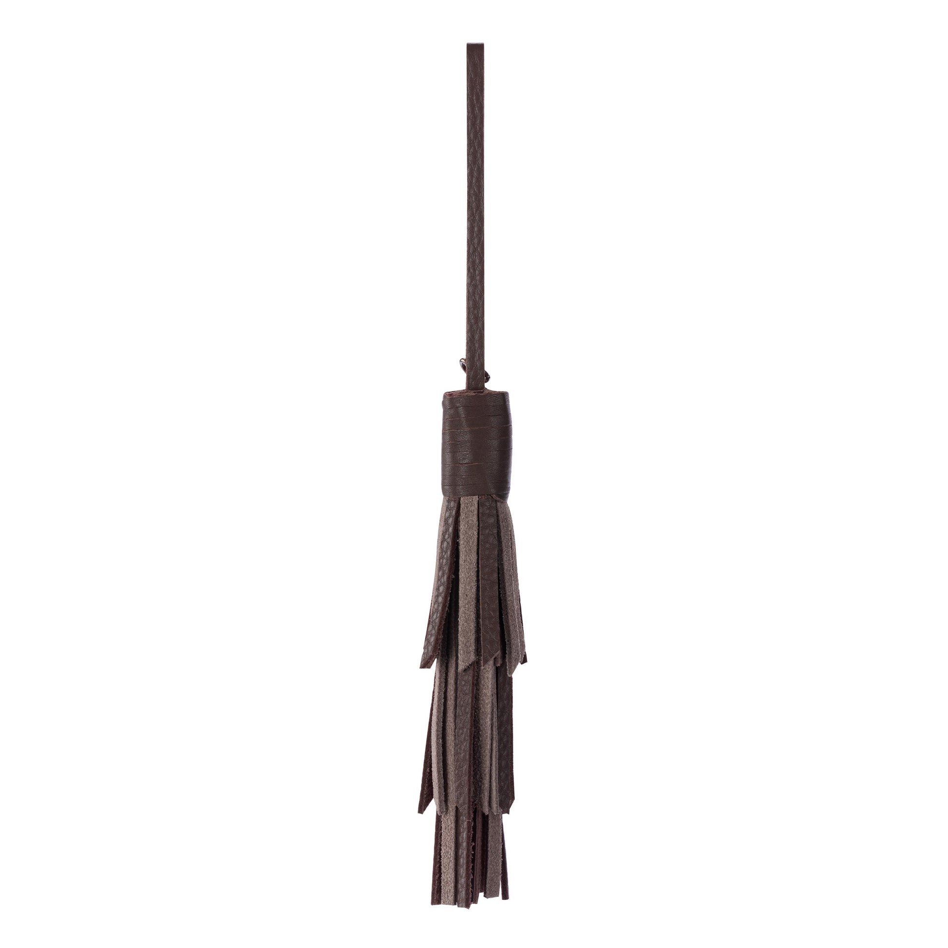 The Sak Cypress Tassel Dangle Leather - Mushroom
