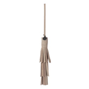Cypress Tassel Dangle - Leather - Sand