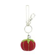 Yarnicharmz Dangle - Hand Crochet - Tomato