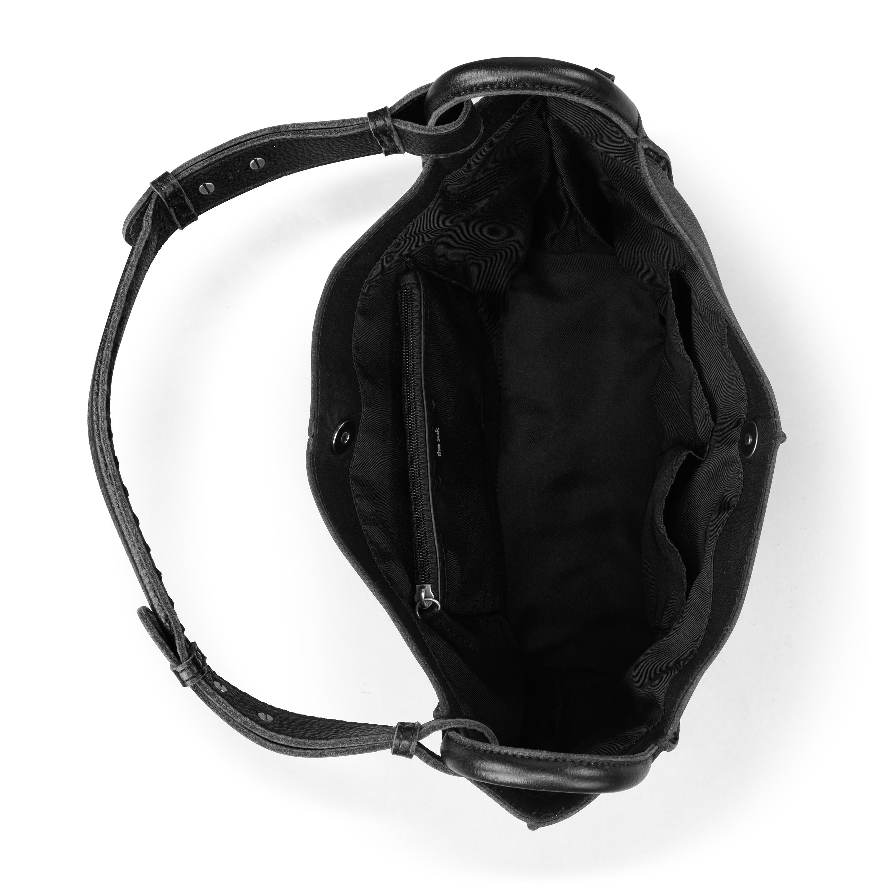 The Sak Los Feliz Medium Tote - Leather - Black