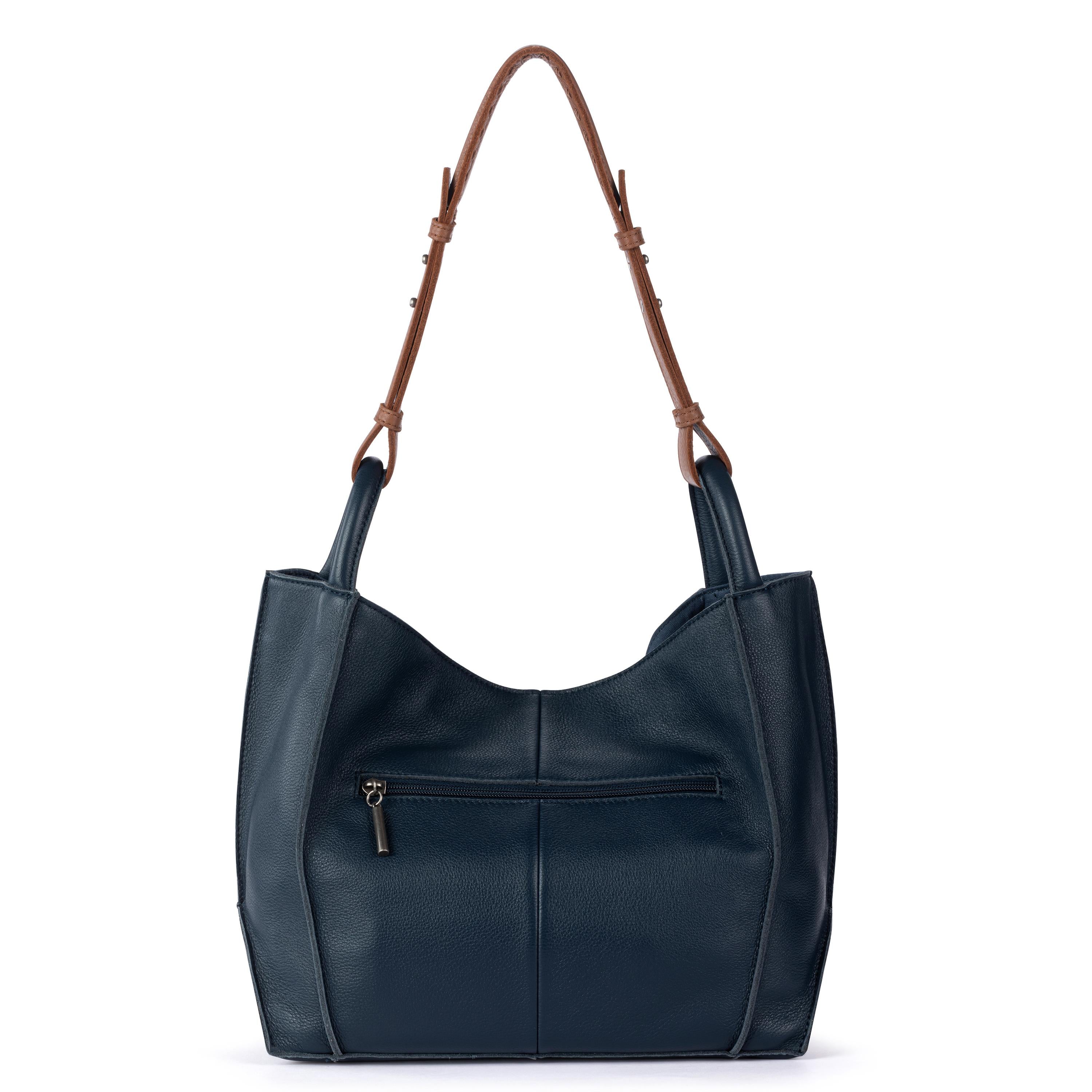 The Sak Los Feliz Medium Tote - Leather - Indigo