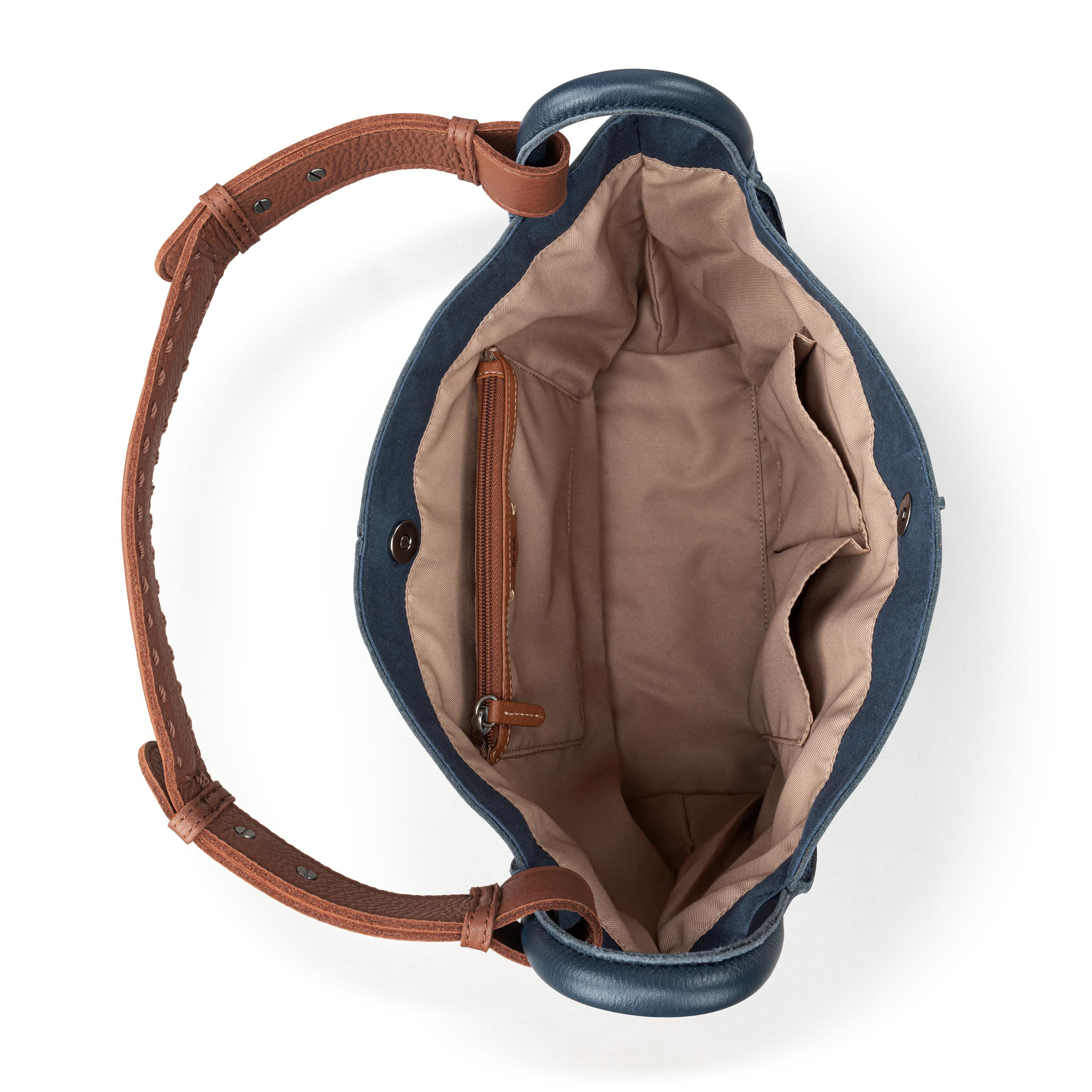 The Sak Los Feliz Medium Tote - Leather - Indigo