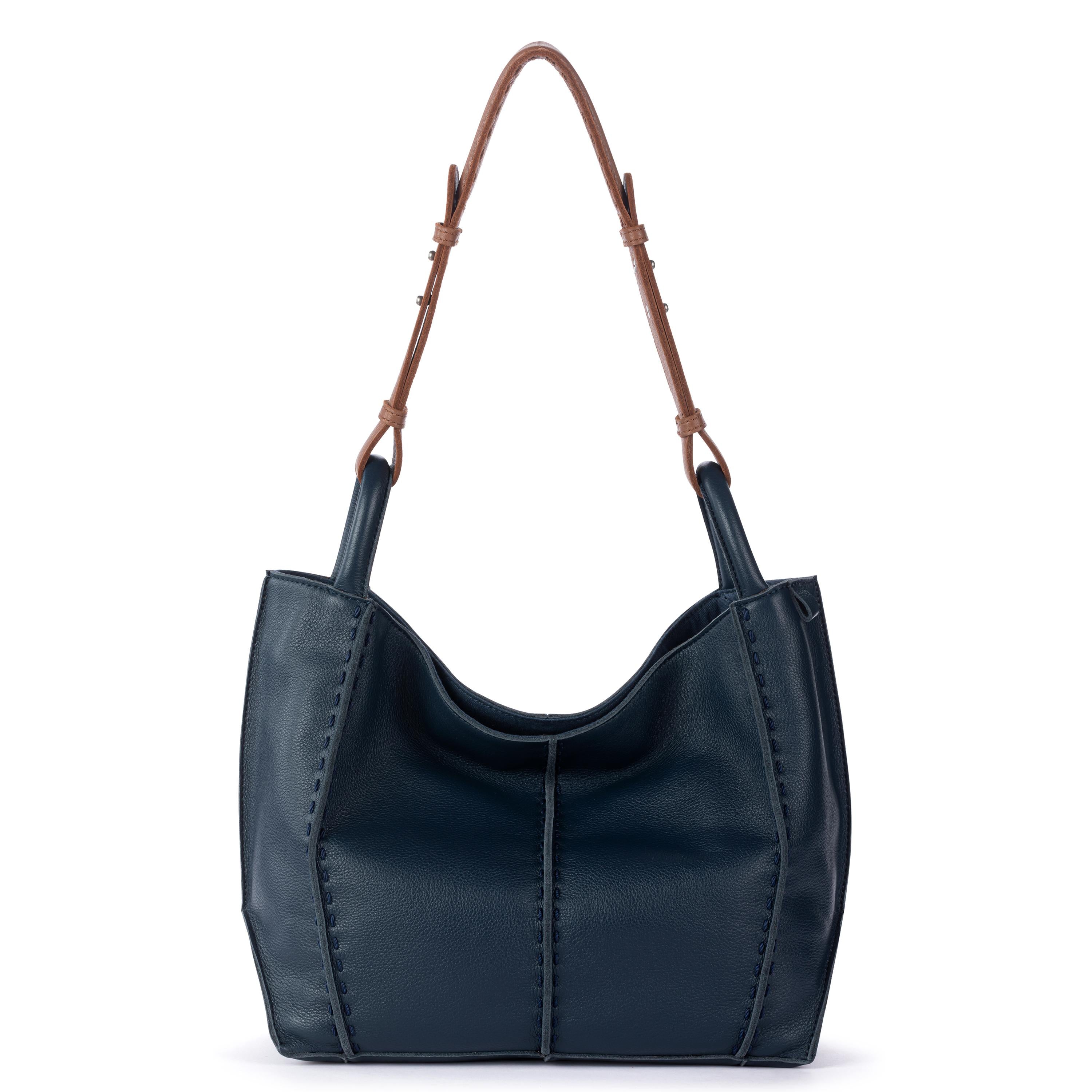 The Sak Los Feliz Medium Tote - Leather - Indigo