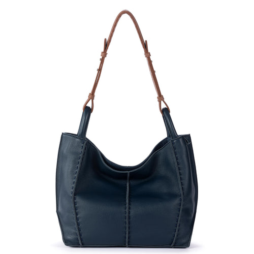 The Sak Los Feliz Medium Tote - Leather - Indigo
