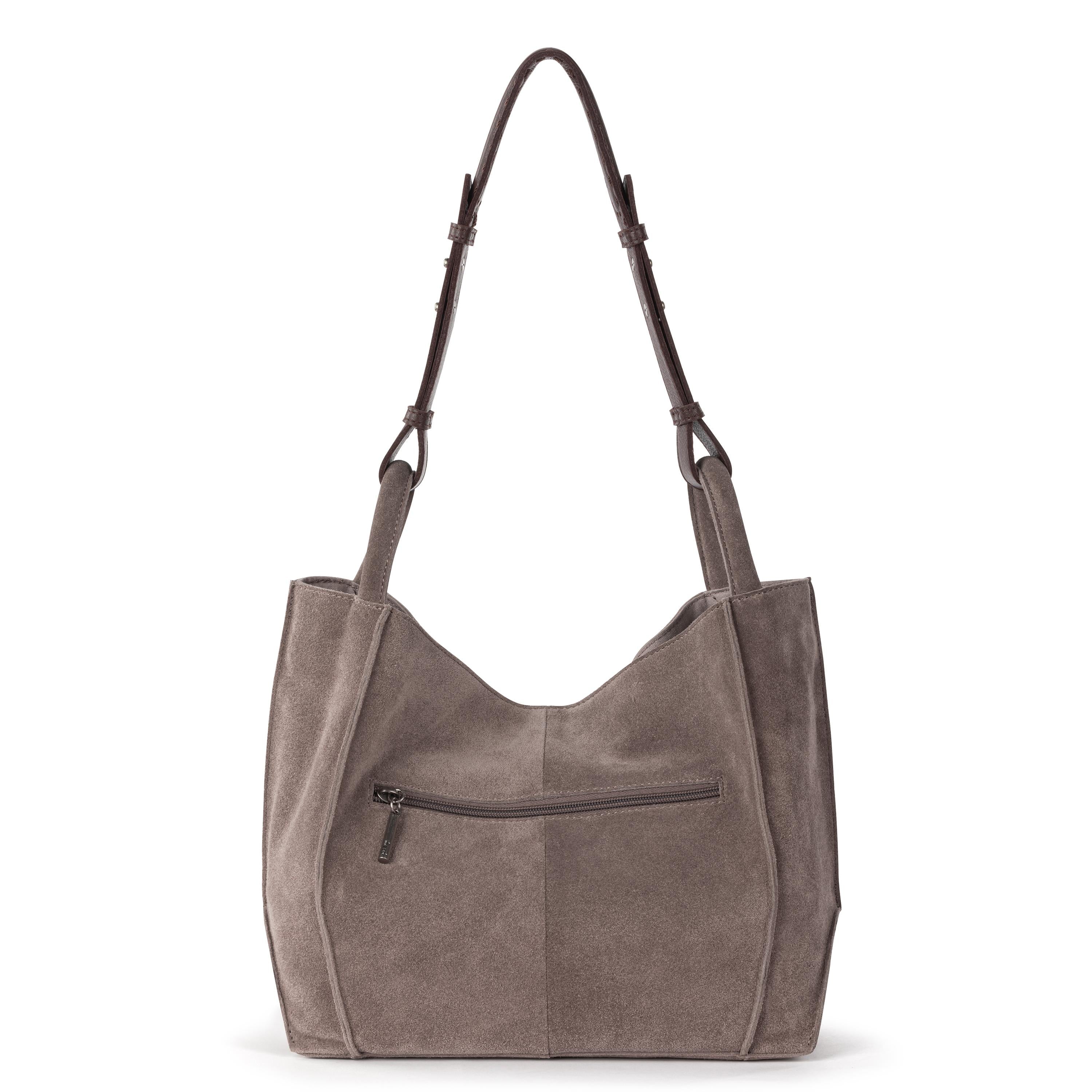 The Sak Los Feliz Medium Tote - Leather - Mushroom Suede
