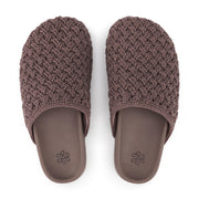 Bolinas Clog - Hand Crochet - Mushroom Cozy Weave