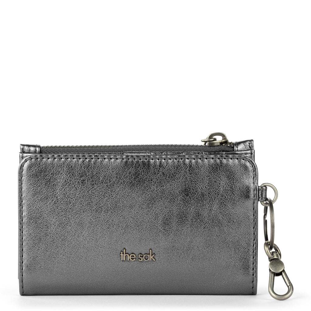 The Sak Encino Essential Wallet - Leather - Gunmetal