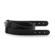 Leather Crossbody Strap - Leather - Black