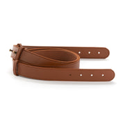 Leather Crossbody Strap - Leather - Tobacco