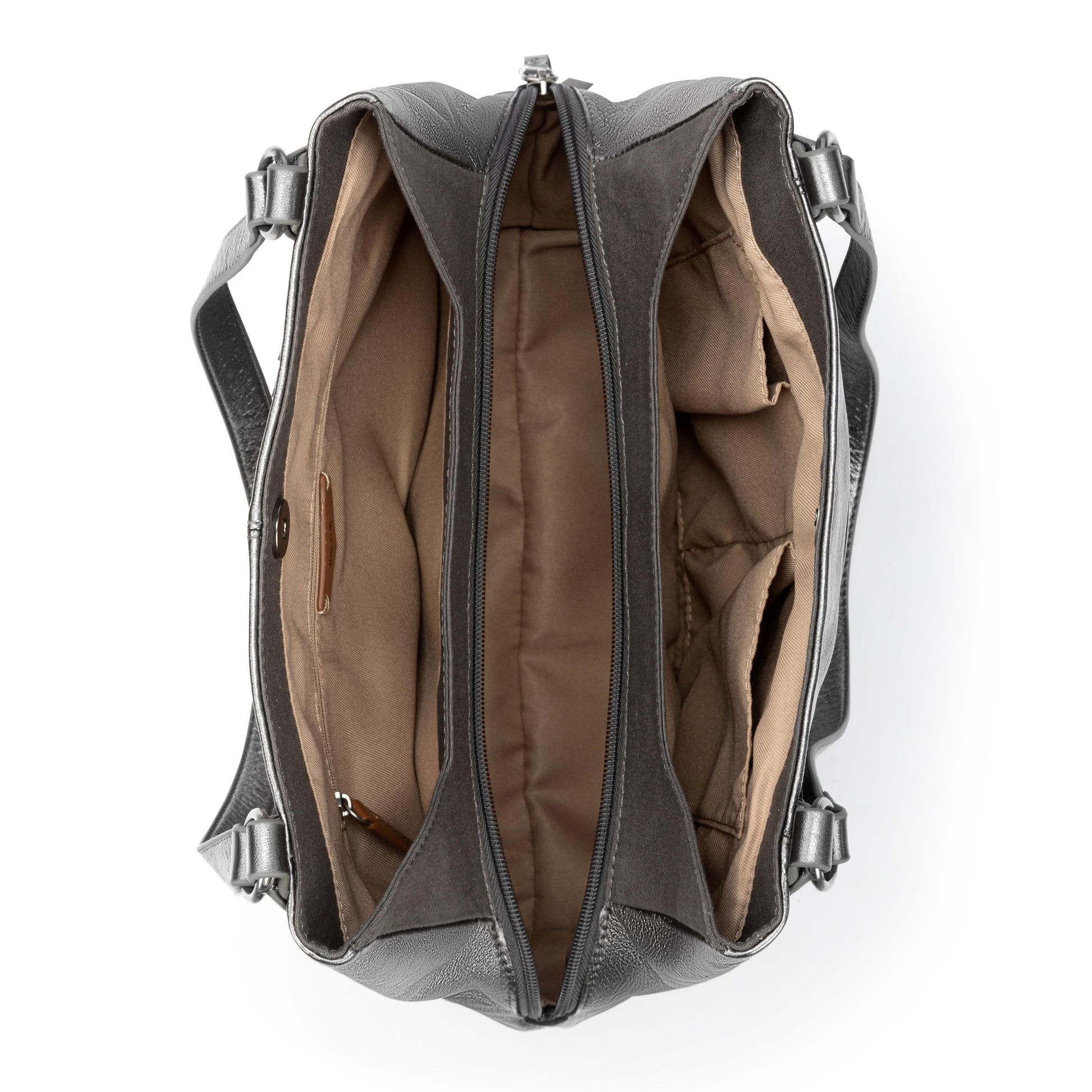 The Sak Melrose Leather Soft Satchel - Leather - Gunmetal