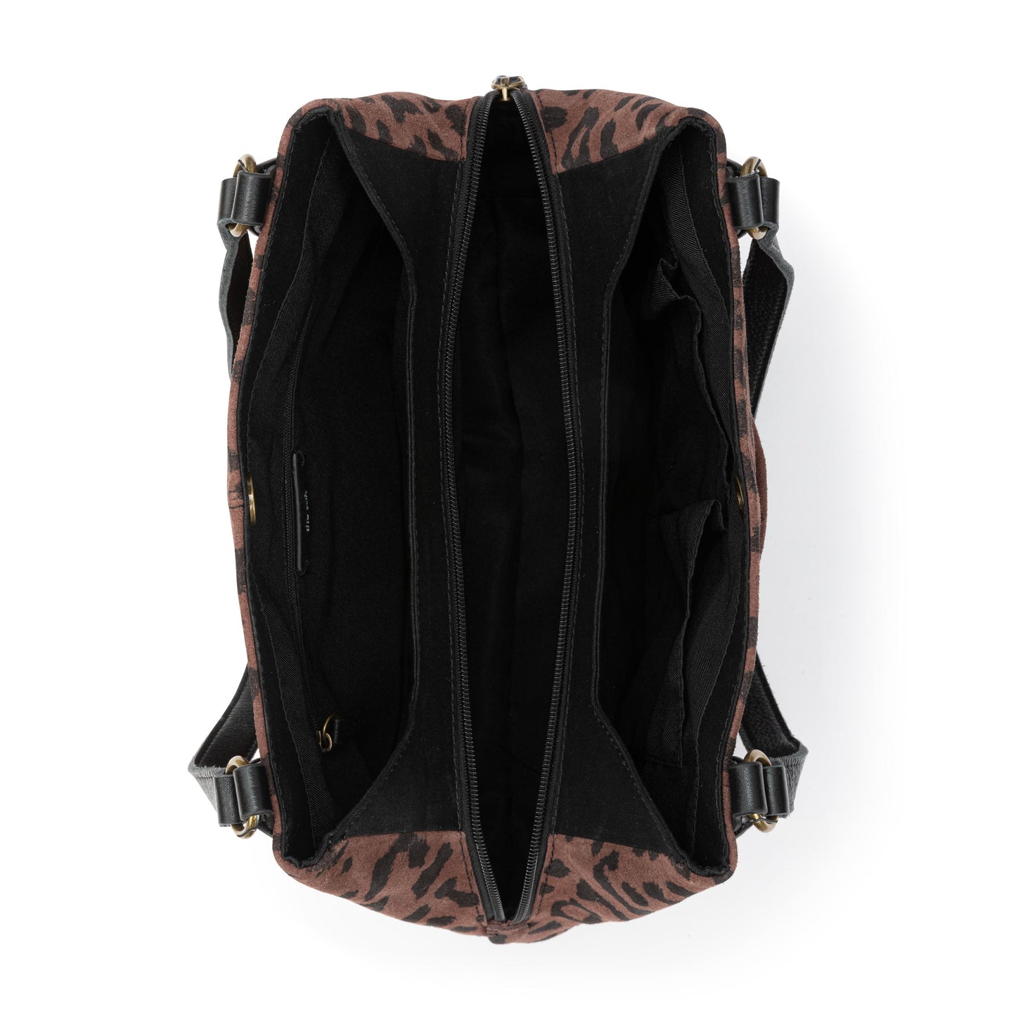 The Sak Melrose Leather Soft Satchel - Leather - Leopard Suede