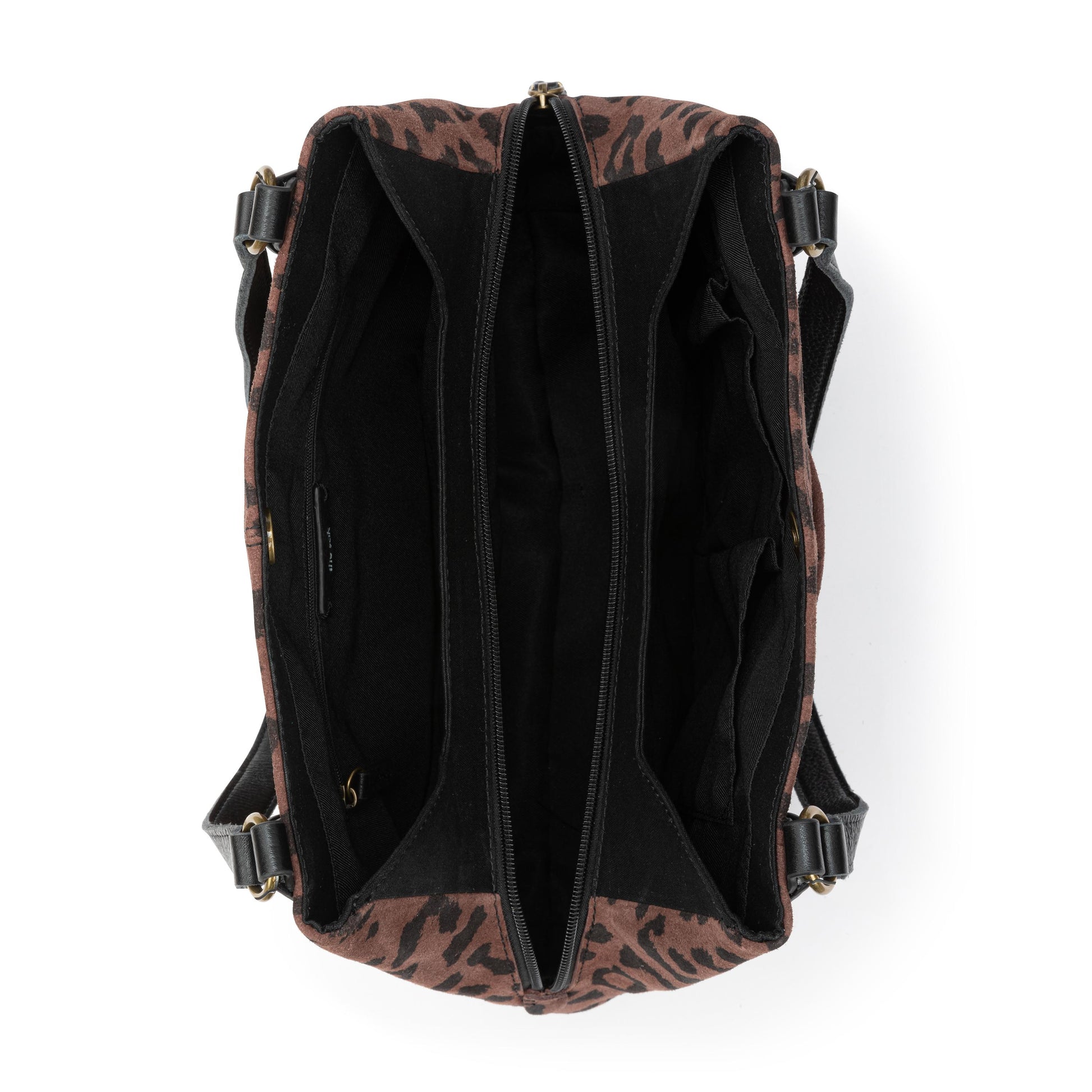 The Sak Melrose Leather Soft Satchel - Leather - Leopard Suede