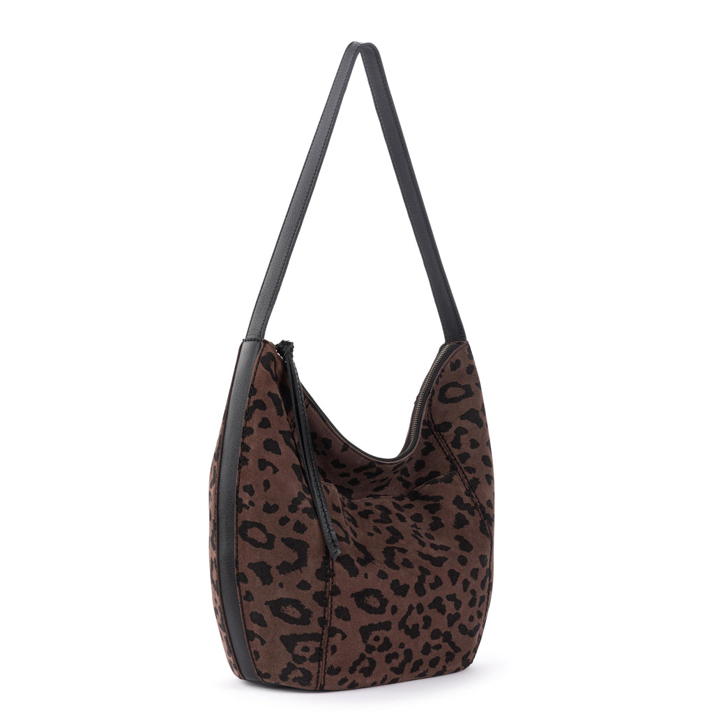 The Sak Sequoia Hobo - Leather - Leopard Suede
