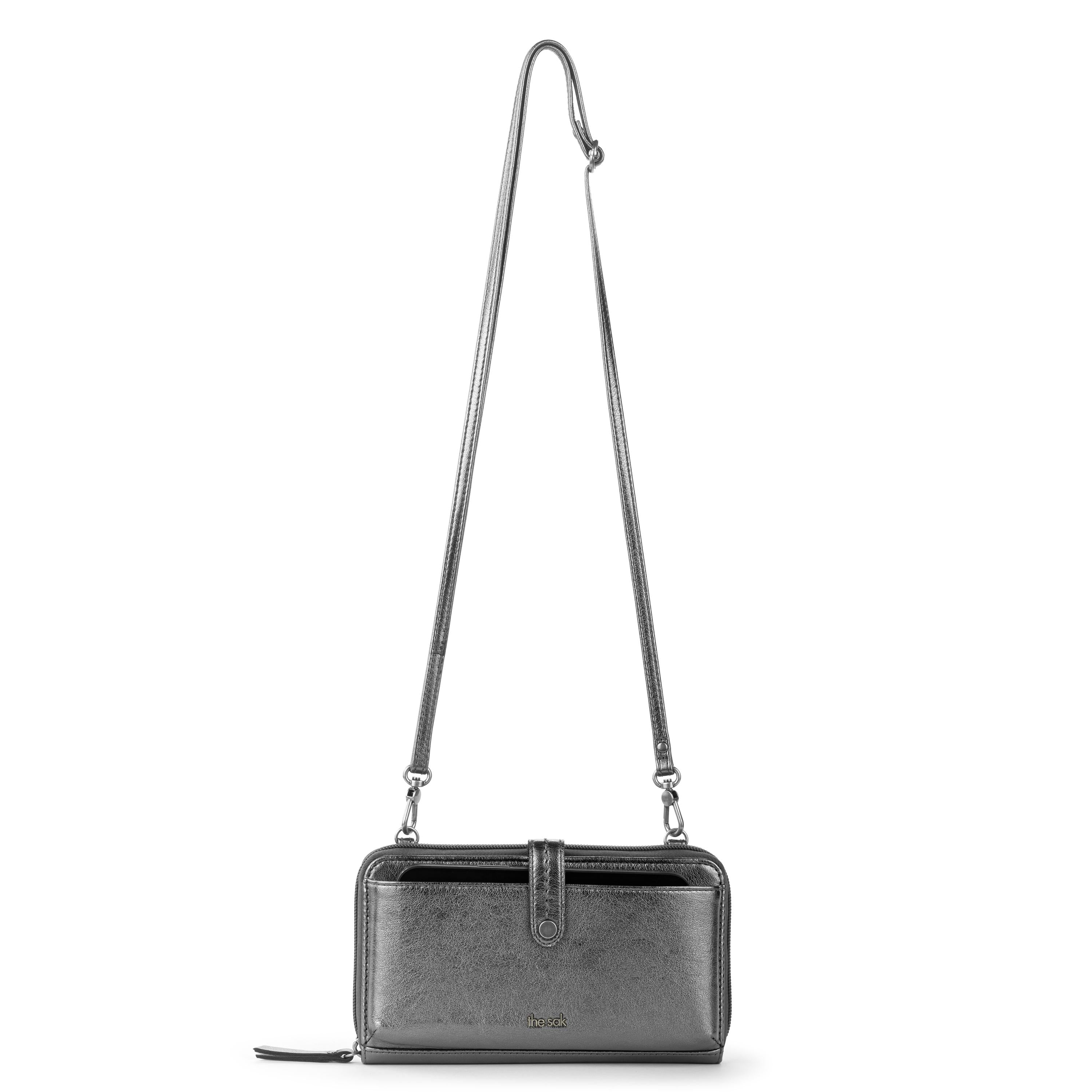 The Sak Iris Smartphone Wallet - Leather - Gunmetal