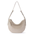 The Sak Tess Shoulder Bag - Leather - Sand Sparkle Suede