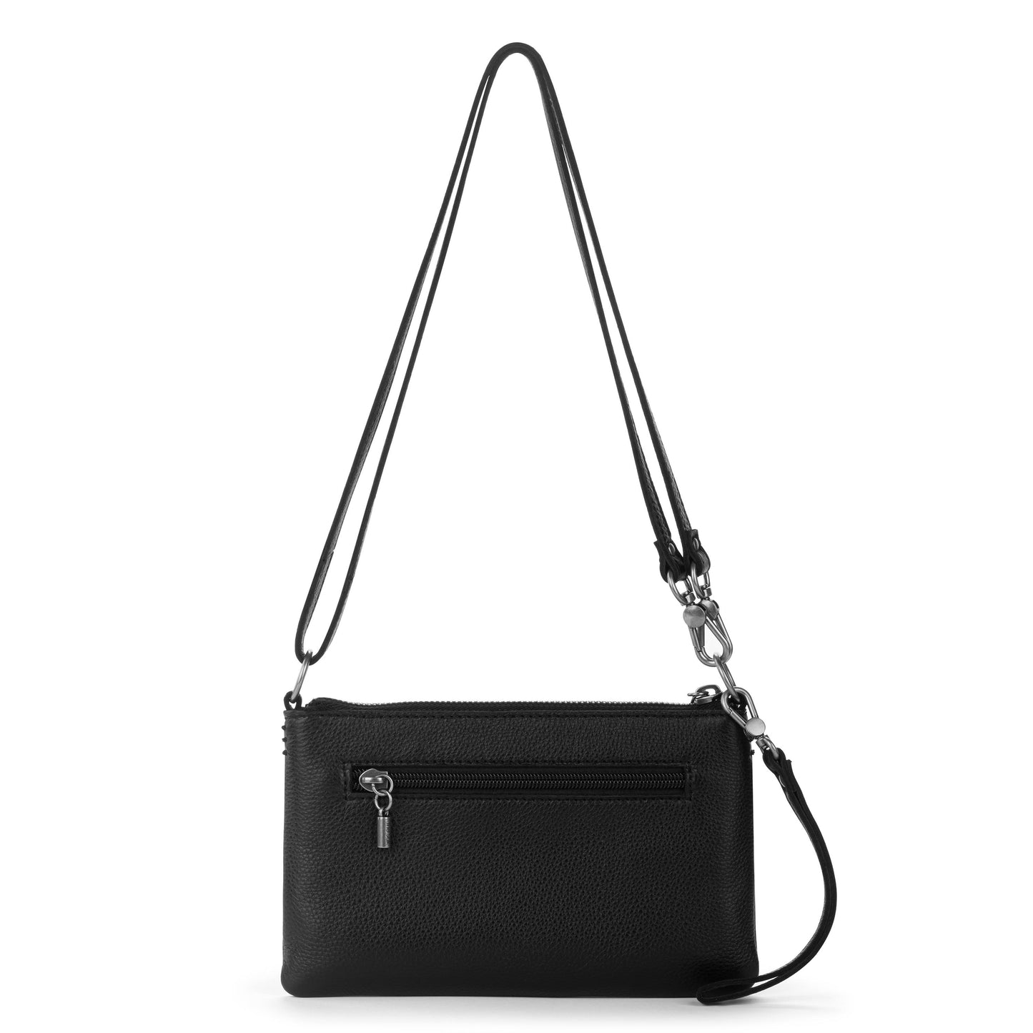The Sak Vita Convertible Wristlet - Leather - Black