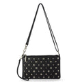 The Sak Vita Convertible Wristlet - Leather - Black Silver Stud