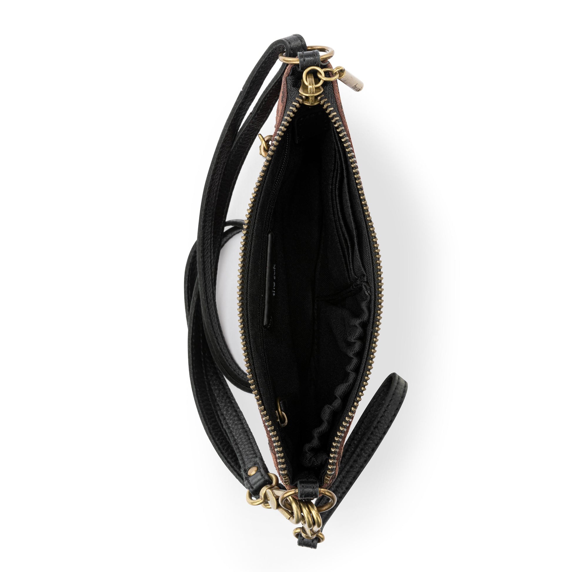 The Sak Vita Convertible Wristlet - Leather - Leopard Suede