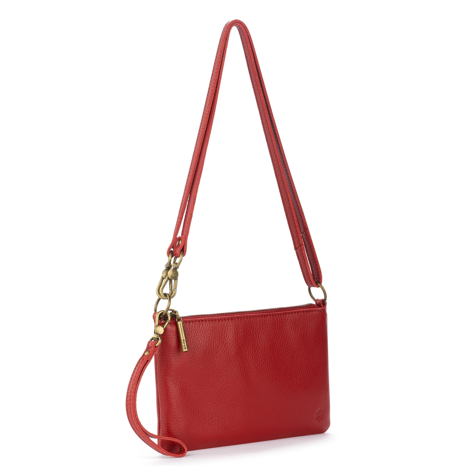The Sak Vita Convertible Wristlet - Leather - Scarlet