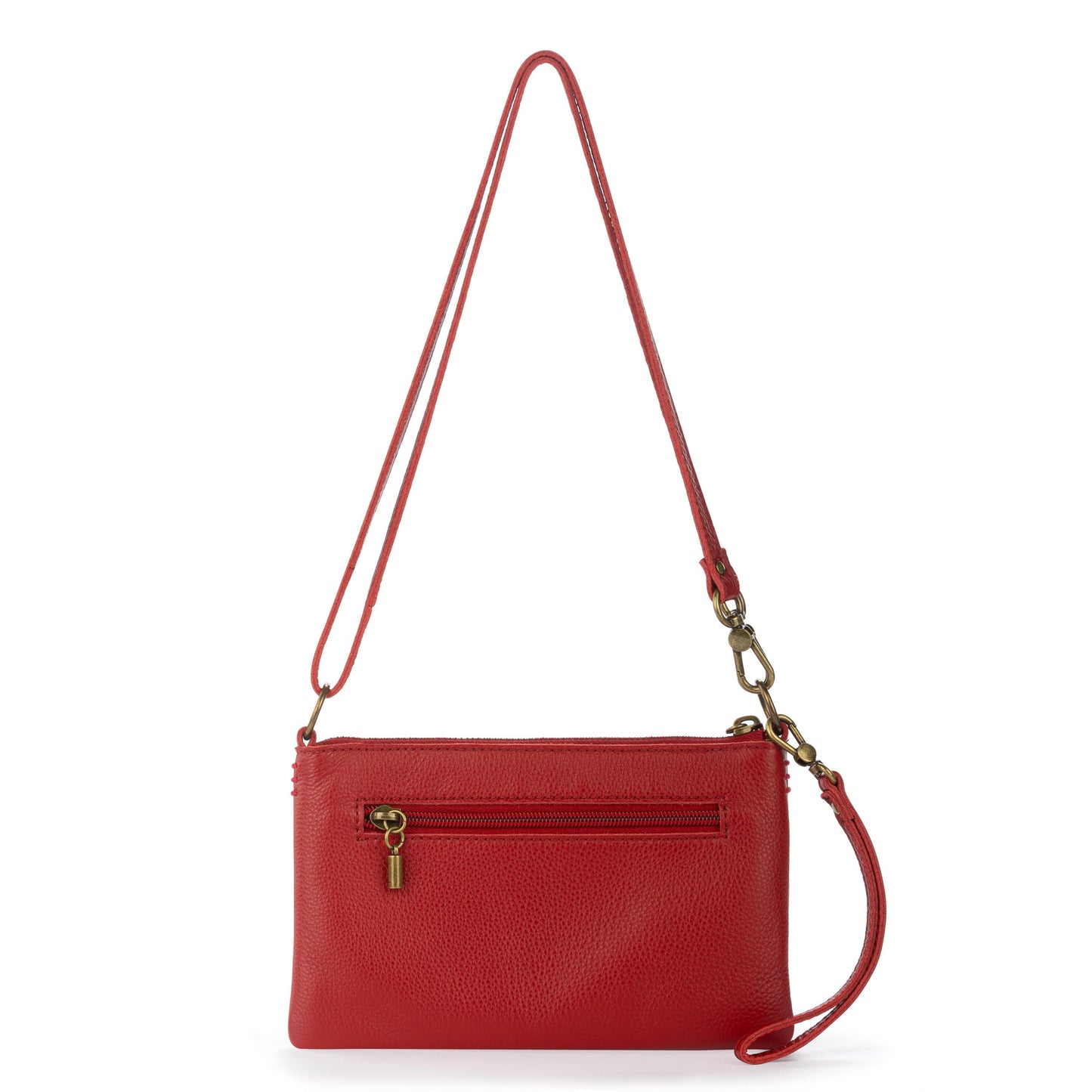 The Sak Vita Convertible Wristlet - Leather - Scarlet