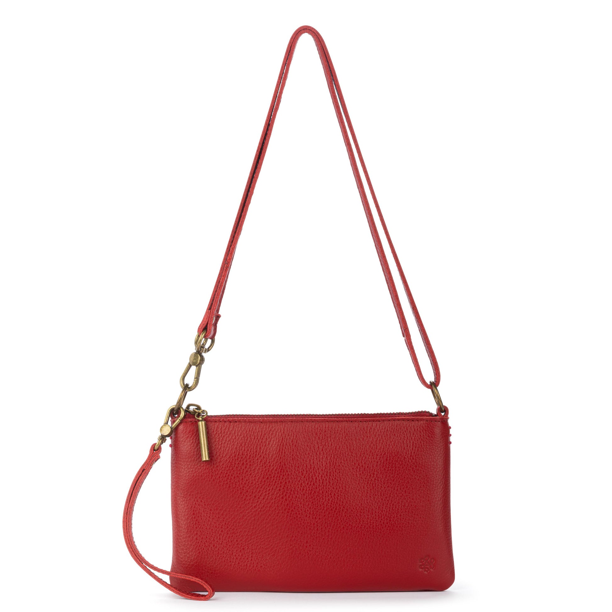 The Sak Vita Convertible Wristlet - Leather - Scarlet