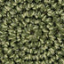 Circle Coin Pouch - Hand Crochet - Moss Static Suede Heart