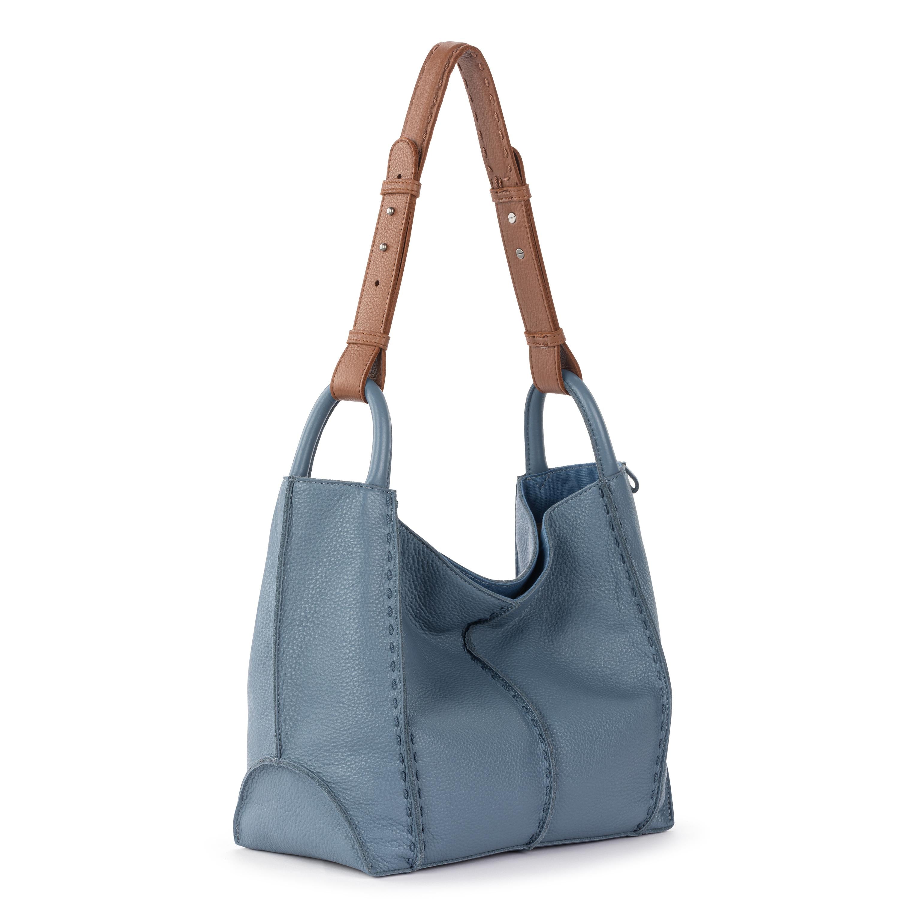 The Sak Los Feliz Medium Tote - Leather - Maritime
