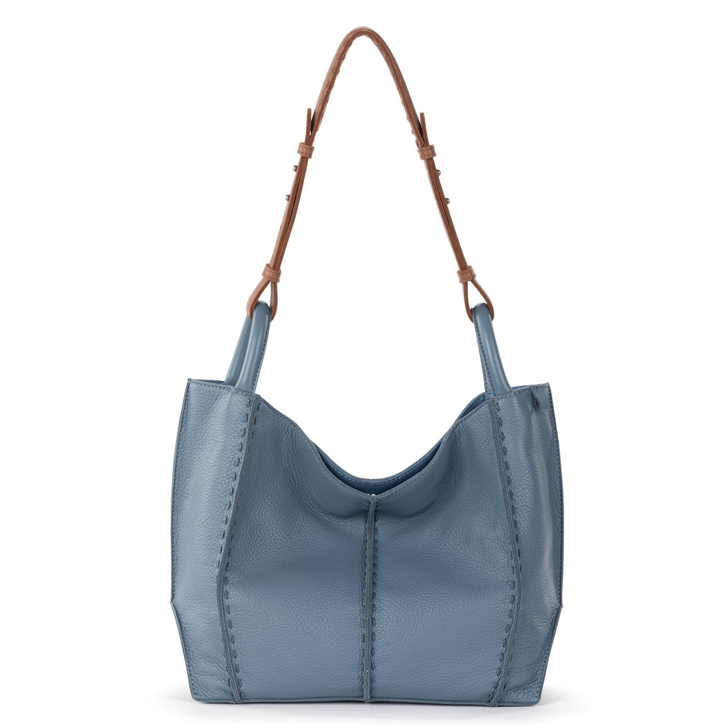 The Sak Los Feliz Medium Tote - Leather - Maritime