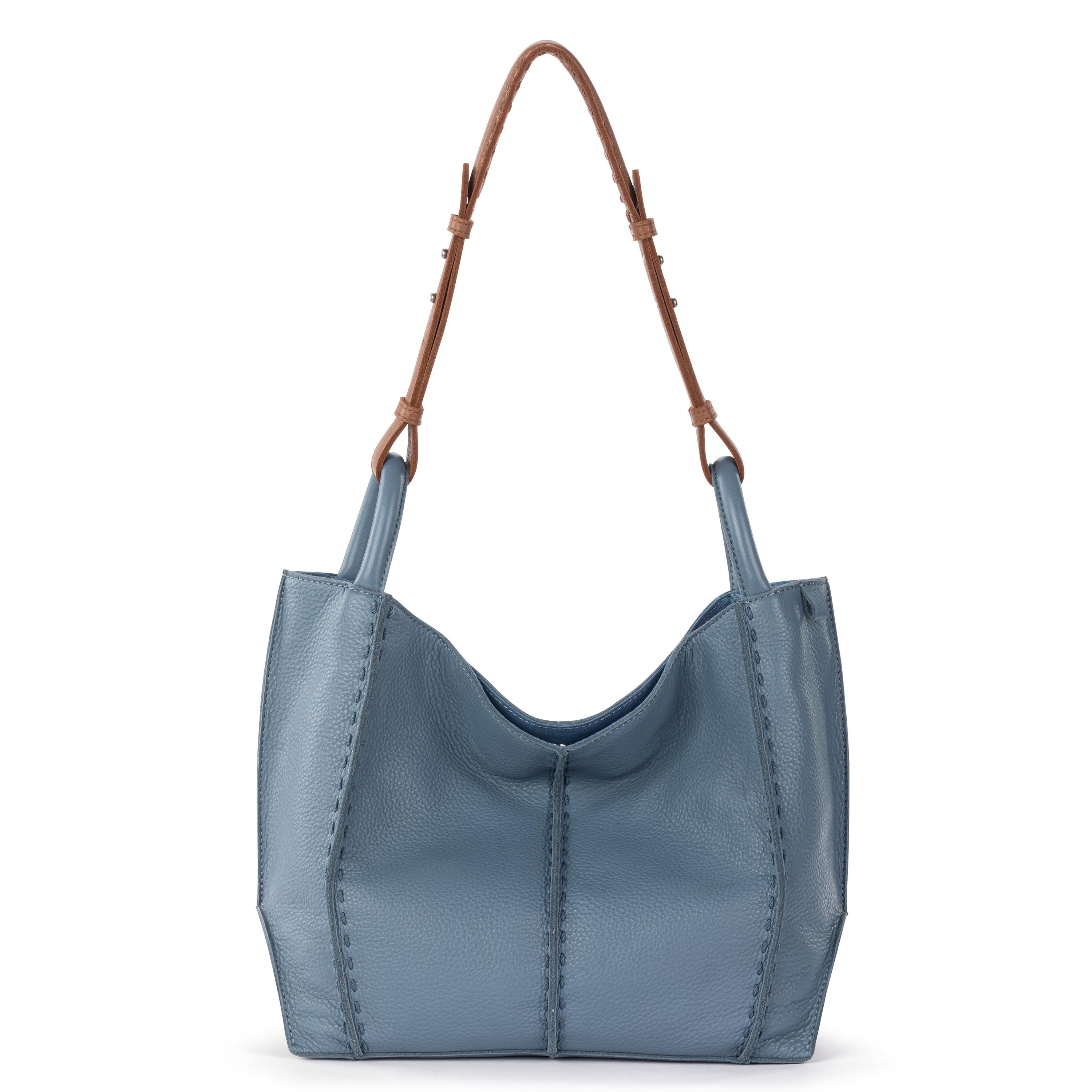 The Sak Los Feliz Medium Tote - Leather - Maritime