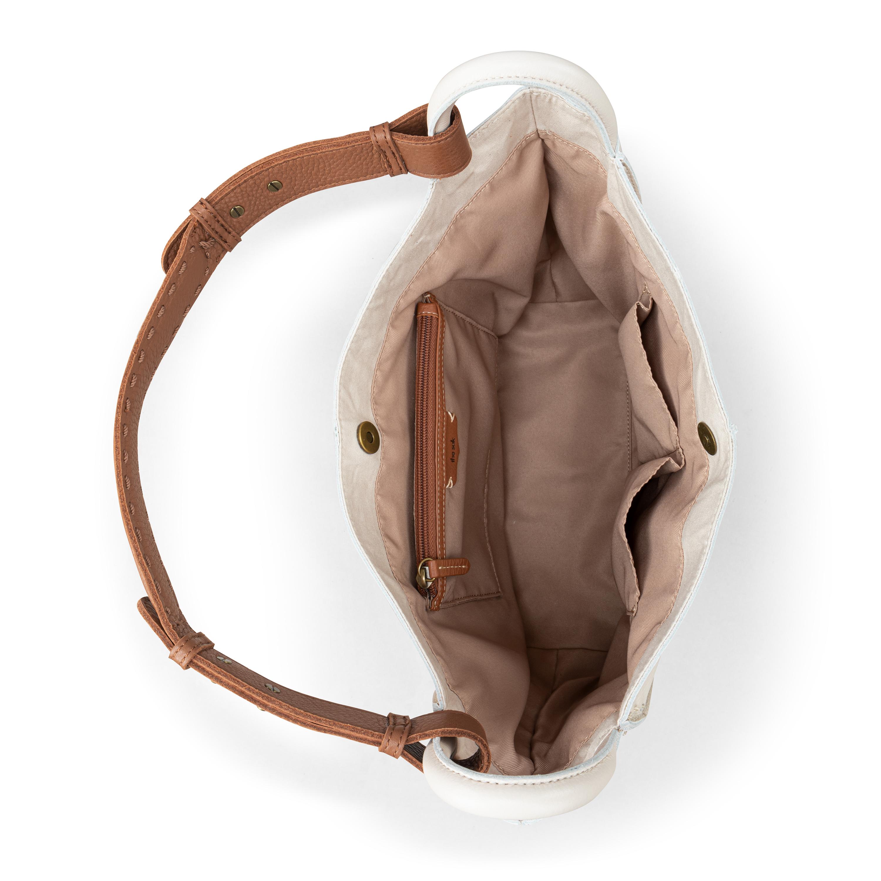 The Sak Los Feliz Medium Tote - Leather - Stone