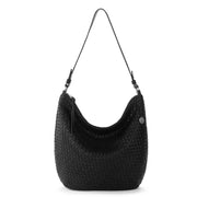 Sequoia Hobo - Leather - Woven Black