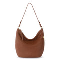 The Sak Sequoia Hobo - Leather - Woven Cognac