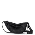The Sak Tess Sling - Leather - Woven Black