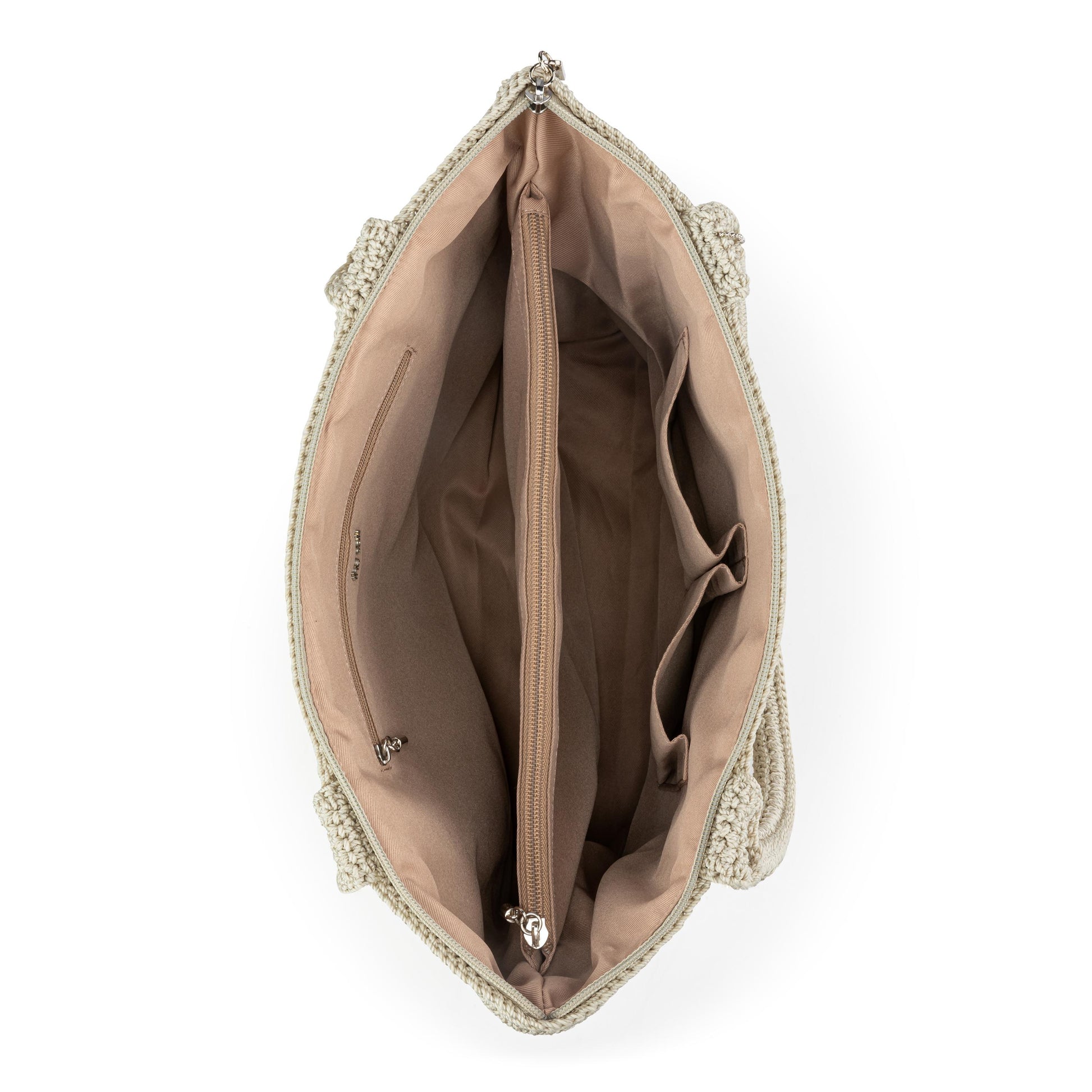 The Sak Crafted Classics Carryall Crochet - Natural Grey Medallion