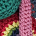Yarnicharmz The Mega Dangle - Hand Crochet - Peace And Love