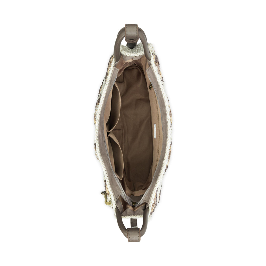 The Sak Los Feliz Crossbody - Hand Crochet - Natural Mermaid